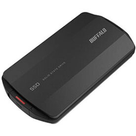 【スーパーSALEでポイント最大46倍】BUFFALO バッファロー 外付けSSD 500GB ブラック SSD-PHP500U3-BA