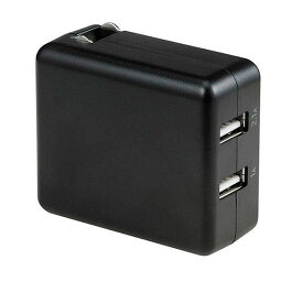 【ポイント20倍】ELPA　USB-ACアダプター2.1A USB-AC100
