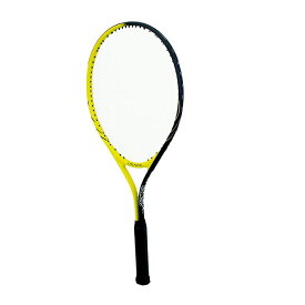 【ポイント20倍】CALFLEX カルフレックス　硬式　ジュニア用　テニスラケット　専用ケース付　ブラック×イエロー　CAL-26