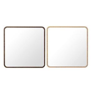 【ポイント20倍】塩川光明堂 にっぽん産 ウォールミラー ハビット しかく NA・ナチュラル