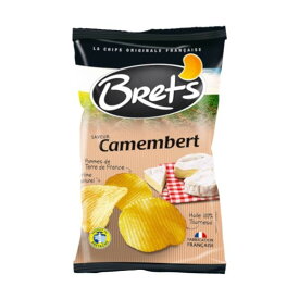 【ポイント20倍】Brets(ブレッツ)　ポテトチップス　カマンベールチーズ　125g×10袋