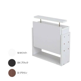 【スーパーSALEでポイント最大46倍】コレクションラック レギュラー専用上置き ロータイプ 奥行19cm用 CR-T5519US　BK・ブラック