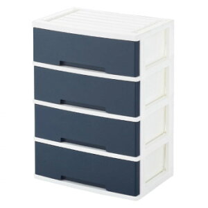 【ポイント20倍】ニューライフ ワイド4段 ネイビー NLW-4NV GP-210115