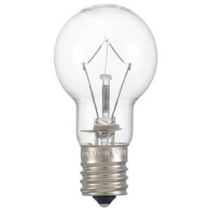 【ポイント20倍】OHM 長寿命ミニクリプトン電球 E17 40W形 クリア 2個入 LB-PS35L40C-2P