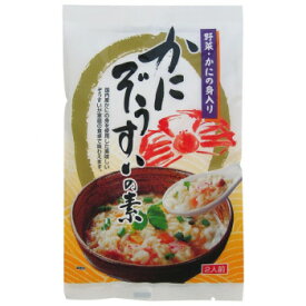 【ポイント20倍】マルヨ食品　かにぞうすいの素　335.8g×48個　06158