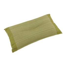 【ポイント20倍】日本製 い草 平枕 約50×30cm グリーン 7559759
