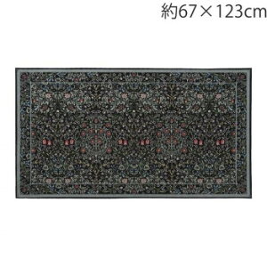 �y�N�[�|���z�z���z�쓇�D���Z���R�� Morris Design Studio �u���b�N�\�[�� �}�b�g 67×123cm FH1712 BK �u���b�N