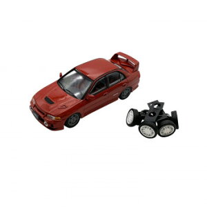 【ポイント20倍】ビ-エムクリエイションズ 1/64スケール 三菱 ランサー Evo.IV レッド LHD 64B0097