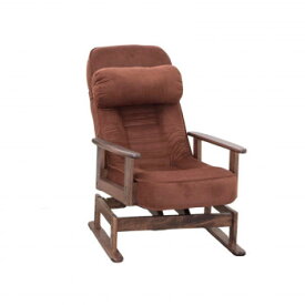 【ポイント20倍】折りたたみ式　木肘回転高座椅子　SP-823R(C-01)　BR