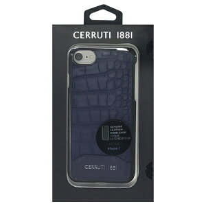 �y�|�C���g20�{�zCERRUTI Crocodile Print Leather - Hard Case - Navy CEHCP7MCNA