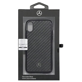 【ポイント20倍】Mercedes 公式ライセンス品 iPhoneX専用 リアルカーボンハードケース Dynamic - Real Carbon fiber - Hard case iPhone X MEHCPXRCABK