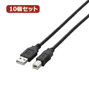 �y�N�[�|���z�z���z10�Z�b�g �G���R���@USB2.0�P�[�u�� U2C-BN50BKX10