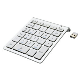 【クーポン配布中】ミヨシ 2.4GHzワイヤレステンキー シルバー TEN24G01/SL