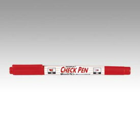 【クーポン配布中】（まとめ） チェックペン ゼブラ チェックペン 赤 MW-150-CK-R 4901681407118 1本【×100セット】