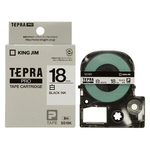 �y�|�C���g20�{�z�i�܂Ƃ߁j �e�v���e�[�v �L���O�W�� �u�e�v���vPRO�@SR�V���[�Y��p�e�[�v�J�[�g���b�W SS18K 4971660762507 ��18mm�� 1�y×10�Z�b�g�z