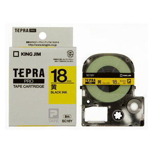 �y�|�C���g20�{�z�i�܂Ƃ߁j �e�v���e�[�v �L���O�W�� �u�e�v���vPRO�@SR�V���[�Y��p�e�[�v�J�[�g���b�W ���F SC18Y 4971660764907 ��18mm�� 1�y×10�Z�b�g�z