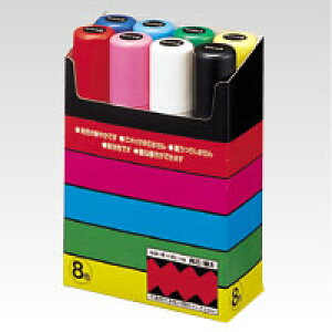 【ポイント20倍】(まとめ) 水性マーカーペン 三菱鉛筆 ユニ ポスカ PC17K8C 4902778174340 ●仕様:8色セット 1個【×5セット】