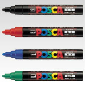 【ポイント20倍】(まとめ) 水性マーカーペン 三菱鉛筆 ユニ ポスカ 黒 PC5M.24 4902778147740 ●仕様:長142mm 1本【×100セット】