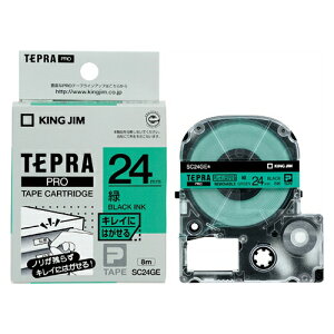 �y�|�C���g20�{�z�i�܂Ƃ߁j �e�v���e�[�v �L���O�W�� �u�e�v���vPRO�@SR�V���[�Y��p�e�[�v�J�[�g���b�W SC24GE 4971660772711 ��24mm�� 1�y×10�Z�b�g�z