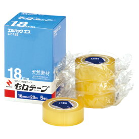 【マラソンでP最大49倍】（まとめ） セロハンテープ ニチバン セロテープ［R］　エルパック［TM］エス　お得用包装 LP-18S 4987167039103 ●寸法：幅18mm×長20m 1箱【×10セット】