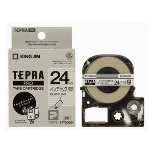 �y�|�C���g20�{�z�i�܂Ƃ߁j �e�v���e�[�v �L���O�W�� �u�e�v���vPRO�@SR�V���[�Y��p�e�[�v�J�[�g���b�W STY24KM 4971660761173 ��24mm�� 1�y×10�Z�b�g�z