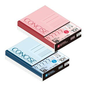 【クーポン配布中】(まとめ) ノート キョクトウ・アソシエイツ コンサイス10冊束ノート SNC3A10S 4901470006317 ●罫種類:A罫(7mm罫×30行) 1束【×20セット】