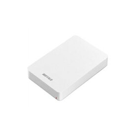 【ポイント20倍】BUFFALO USB3.1(Gen1) ポータブルHDD 4TB ホワイト HD-PGF4.0U3-GWHA