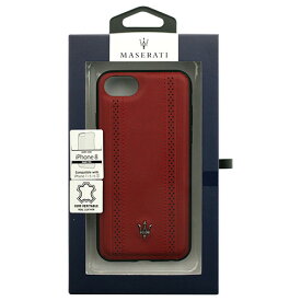 【ポイント20倍】MASERATI 公式ライセンス品 iPhone8/7/6s/6専用 本革バックカバー MAGPEHCI8BU