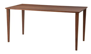 【ポイント20倍】ダイニングテーブル W150×D80×H73 ブラウン ダイニングテーブル テーブル ダイニング 無垢材 天然木 日本製 国産 オーク ウォールナット 木製 シンプル 横幅180cm ナチュラル お