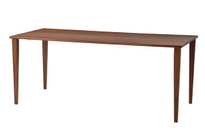 【ポイント20倍】ダイニングテーブル W180×D80×H73 ブラウン ダイニングテーブル テーブル ダイニング 無垢材 天然木 日本製 国産 オーク ウォールナット 木製 シンプル 横幅180cm ナチュラル お