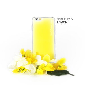 y|Cg20{zZuV[YEpX^ iPhone6ptیP[X Aroma(A}) case Floral fruity Yellow