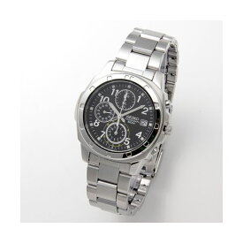 【ポイント20倍】SEIKO（セイコー） 腕時計 クロノグラフ SND195P ブラック/アラビア