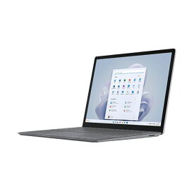 【ポイント20倍】マイクロソフト SurfaceLaptop 5(Windows10) 13.5型 Core i5 256GB(SSD) プラチナ/ファブリック R7I-00020O1台