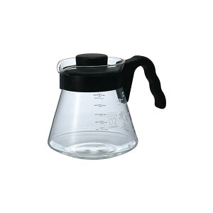 �y�|�C���g20�{�z�y2�Z�b�g�zHARIO �R�[�q�[�T�[�o�[ ��18cm 700ml �u���b�N ���{�� �ӂ��t�� �����t�� �ϔM�K���X �d�q�����WOK �H��@�Ή� V60 ����