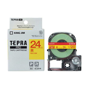 �y�|�C���g20�{�z�y5�Z�b�g�z KING JIM �L���O�W�� �e�v��PRO�e�[�v 24mm ��/�ԕ��� KJ-SC24YRX5
