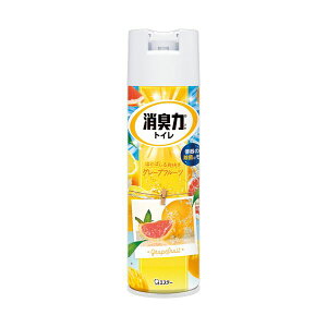 【クーポン配布中】(まとめ) エステートイレの消臭力スプレー グレープフルーツ 365mL 1本 【×5セット】