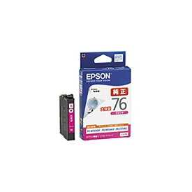 【ポイント20倍】(まとめ) 【純正品】 EPSON エプソン インクカートリッジ 【ICM76 マゼンタ】 大容量 【×3セット】