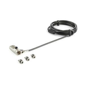 �y�|�C���g20�{�zStarTech.com 4���_�C�������Z�L�����e�B���C���[ 2m �W���X���b�g�^Noble Wedge�X���b�g�^NanoSaver�X���b�g LTULOCK4D 1��