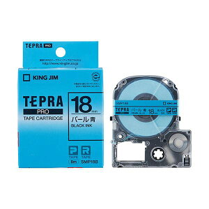 KING JIM(�L���O�W��) �e�v��PRO�p�[���F�e�[�v 18mm �� KJ-SMP18B