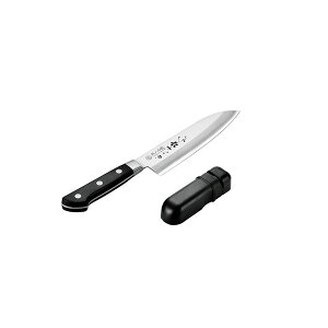 【ポイント20倍】燕人の匠 桜吟 三徳包丁165mm&シャープナー ETO-1002
