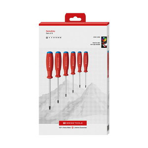 PB SWISS TOOLS �s�[�r�[�X�C�X�c�[���Y 6�{�g �X�C�X�O���b�v �w�N�X�h���C�o�[�Z�b�g �y�[�p�[�{�b�N�X�� 8460.CBB