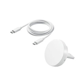 【マラソンでポイント最大47倍】エレコム ワイヤレス充電器/マグネット内蔵/7.5W/卓上タイプ/3way/ホワイト W-MA03WH