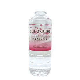 【ポイント20倍】アルカリ天然水 (aqua aqua) アクア アクア 500ml・24本入り/ケース【代引不可】