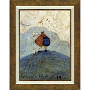 【クーポン配布中】ユーパワー サム・トフト Gel加工 アートフレーム 「アイのいただき」