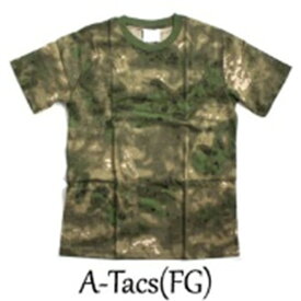 【クーポン配布中】カモフラージュ Tシャツ（ 迷彩 Tシャツ） JT048YN A-TAC S（FG） Mサイズ