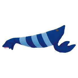 【クーポン配布中】（まとめ）けりぐるみ 大好きブルーのエビ【×3セット】 (猫用玩具)
