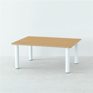 【クーポン配布中】ライフテーブル80(ナチュラル)【幅80cm】 机 ローテーブル ミニテーブル 木目 座卓 リビングテーブル センターテーブル子供部屋 勉強机 ヴィンテージ モダン 韓国インテリ