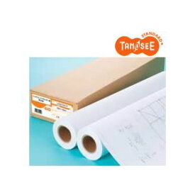 【ポイント20倍】TANOSEE IJプロッタ用再生紙 A0ロール 841mm×50m 1箱(2本)