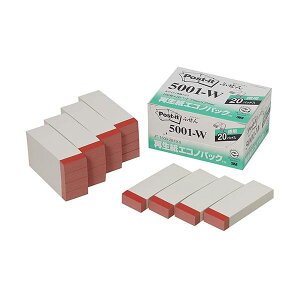 yN[|zzz3M Post-it |XgCbg ĐGRmpbN ӂ 3M-5001-W