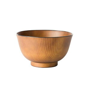 【クーポン配布中】【5セット】 アサヒ興洋 洗浄多用椀 羽反全木目 茶 AZ12-53X5